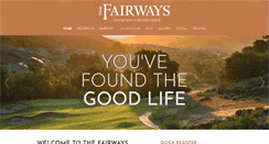 Desktop Screenshot of fairways-living.com