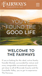 Mobile Screenshot of fairways-living.com